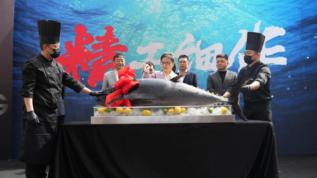 德国旭勒橱柜西安旗舰店盛大开业 蓝鳍金枪鱼开鱼秀演绎匠心与美学