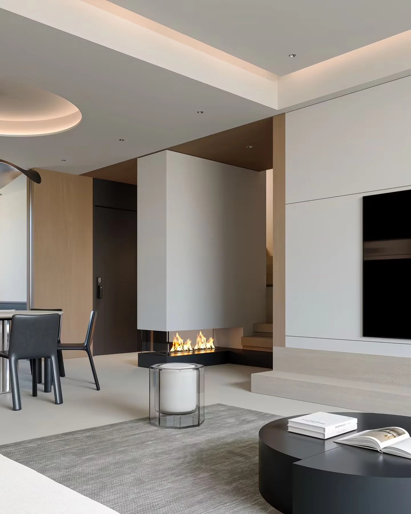 成都装修设计｜100㎡装出300㎡高级感，这才是极简风天花板