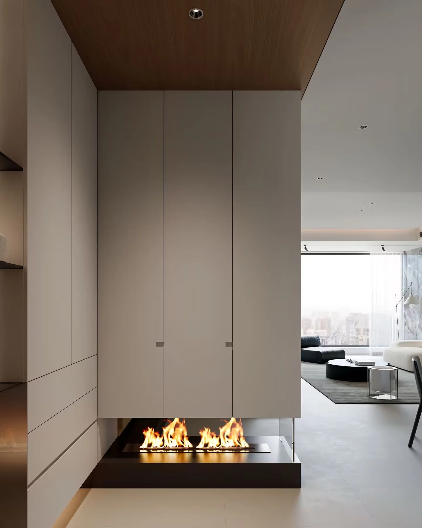 成都装修设计｜100㎡装出300㎡高级感，这才是极简风天花板